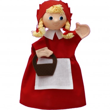 Marionnette Chaperon Rouge sans Pieds - Fabriqué en Europe 