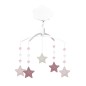 Mobile Musical - Etoiles - Vieux Rose & Rose Poudré Mobile Musical - Etoiles - Vieux Rose & Rose Poudré