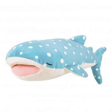 Peluche nemu nemu - JINBE - Requin Baleine - Taille L - 52 cm 