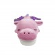Peluche nemu nemu - DRAGONA - Dragon Rose - Taille L - 56 cm