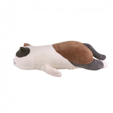 Peluche nemu nemu - YUZU - Chat Tricolore - Taille L - 50 cm