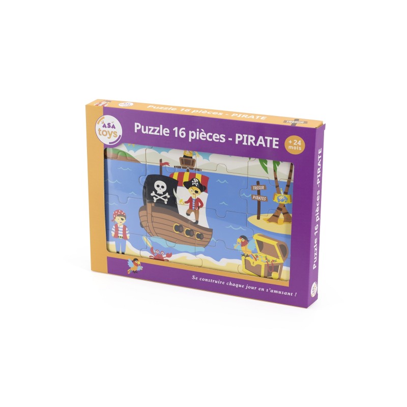 Puzzle en Bois - Pirate Puzzle en Bois - Pirate