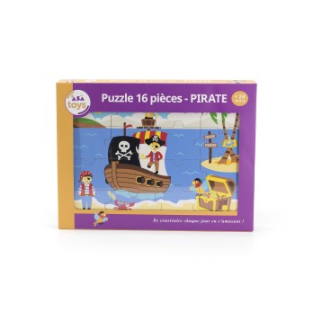 Puzzle en Bois - Pirate
