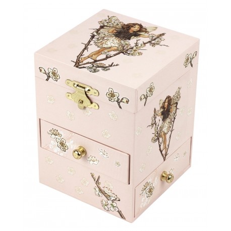 Photoluminescent Musical Box Fairy Cherry - Flower Fairies© - Glow in dark