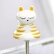 Photoluminescent Music Box Cat - Glow in dark
