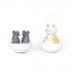 Dancing Music Box Cat & Mouse