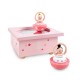 Dancing Music Box Ballerina Pink