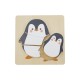 Petit puzzle Pingouin bois FSC