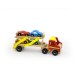 Camion Rouge transporteur de voitures FSC