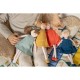 Doll with Celadon Green Bio Cotton dress 30C