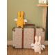 Angel Bunny Comforter 20Cm - Mustard Organic Cotton