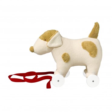 Chien à Roulettes 32Cm
