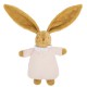 Soft Bunny Fluffy 20Cm - Pouder Pink Organic Cotton