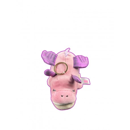 Peluche nemu nemu - DRAGONA - Dragon Rose - Taille S - 16 cm