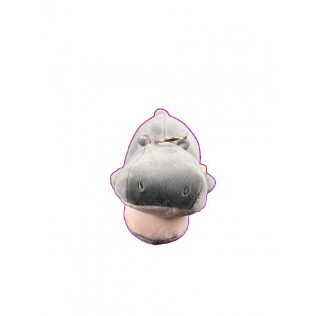 Peluche nemu nemu - HIPPO - Hippopotame - Taille S - 15 cm
