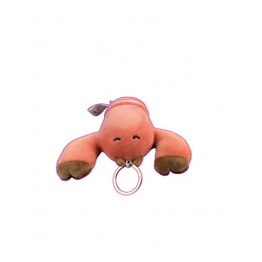 Peluche nemu nemu - ROBUSTO - Homard - Taille S - 14 cm