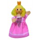 Marionnette Princesse Rose 30 Cm - Fabriqué en Europe 