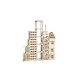Baril de 500 planchettes en bois naturel FSC