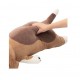 Peluche nemu nemu - VICK - Chien Beagle - Taille L - 54 cm