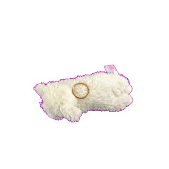 Peluche NEMU Taille S - Porte-clés - Mouton Blanc - Ruru