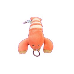 Peluche NEMU Taille S - Porte-clés - Homard - Robusto