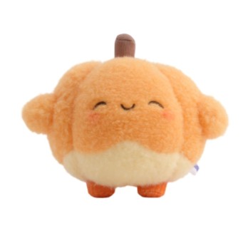 Porte Clef Peluche - Légumes - Citrouille 15 cm