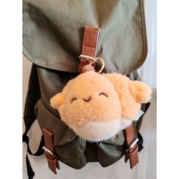 Peluche VEGGIES - Porte-clés 15 cm - Citrouille