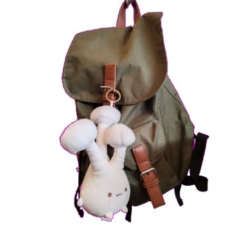 Peluche PICNIC - Porte-clés 15 cm - Champignon Pleurotte