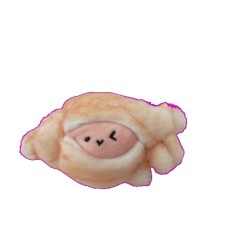 Peluche BARBEC - Porte-clés Magnet 8 cm - Conche de Mer