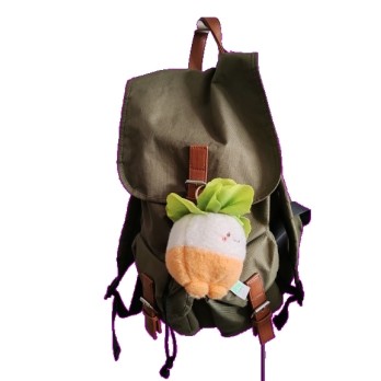 Peluche VEGGIES - Porte-clés 15 cm - Radis