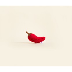 Peluche PICNIC - Porte-clés 15 cm - Piment