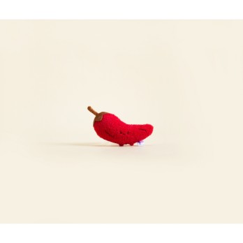 Peluche PICNIC - Porte-clés 15 cm - Piment