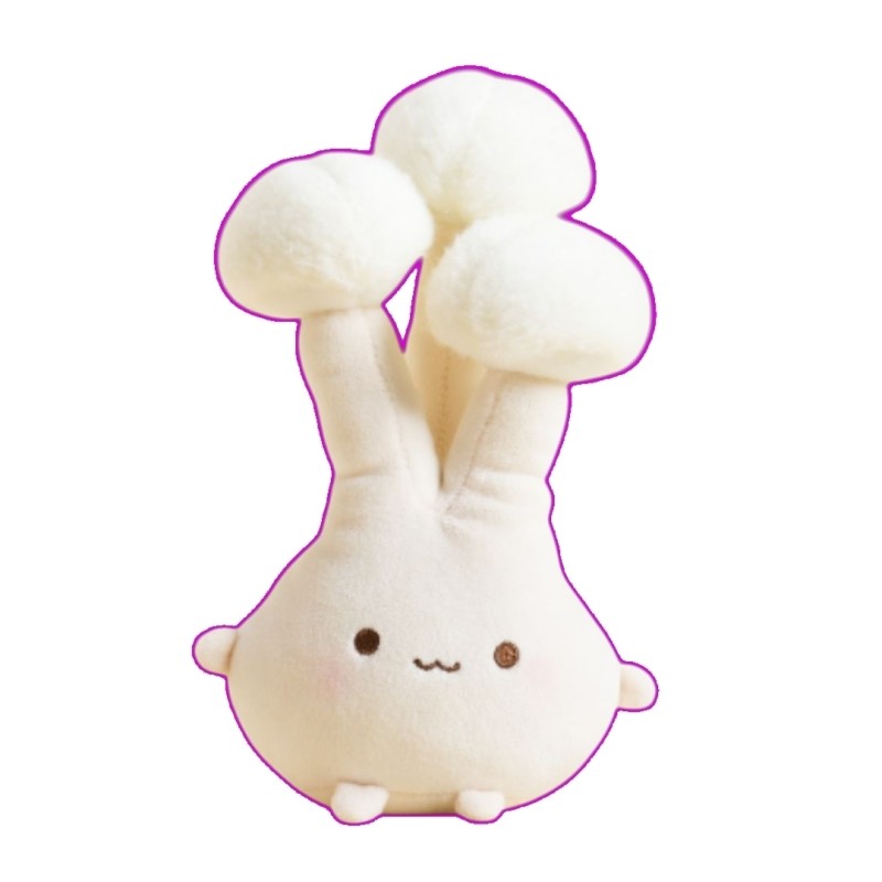 Peluche PICNIC - Porte-clés 15 cm - Champignon Pleurotte Peluche PICNIC - Porte-clés 15 cm - Champignon Pleurotte