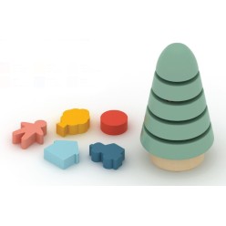 Puzzle à Empiler - Arbre à Cachettes
