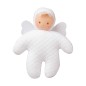 Doudou Hochet 12 cm - Bébé Ange - Blanc Doudou Hochet 12 cm - Bébé Ange - Blanc