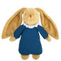 Doudou Musical 25 cm - Lapin Nid d'Ange - Bleu Denim Doudou Musical 25 cm - Lapin Nid d'Ange - Bleu Denim