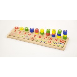Apprendre à compter devient un jeu d’enfant !
Ce jouet éducatif ludique et coloré initie votre enfant aux chiffres tout en 