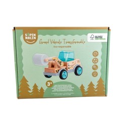 Véhicule Transformable - Grand Camion Rouleau