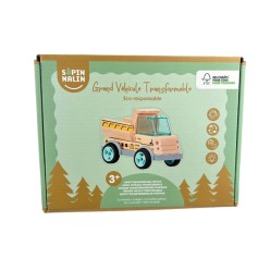 Véhicule Transformable - Grand Camion Benne