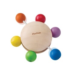 Bébé tire, relâche, observe… et découvre avec joie le principe du cause à effet. 
Ce jeu simple et interactif stimule la