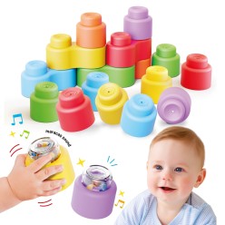 Blocs Souples - 16 pièces + 2 blocs maracas