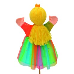 Marionnette 30 cm - Princesse Arc en Ciel