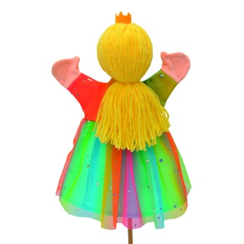 Marionnette 30 cm - Princesse Arc en Ciel