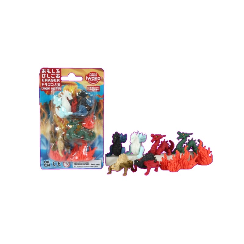 Gommes - Figurines - Dragons