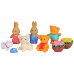Gommes - Figurines - Les animaux du parc