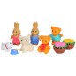 Gommes - Figurines - Les animaux du parc Gommes - Figurines - Les animaux du parc