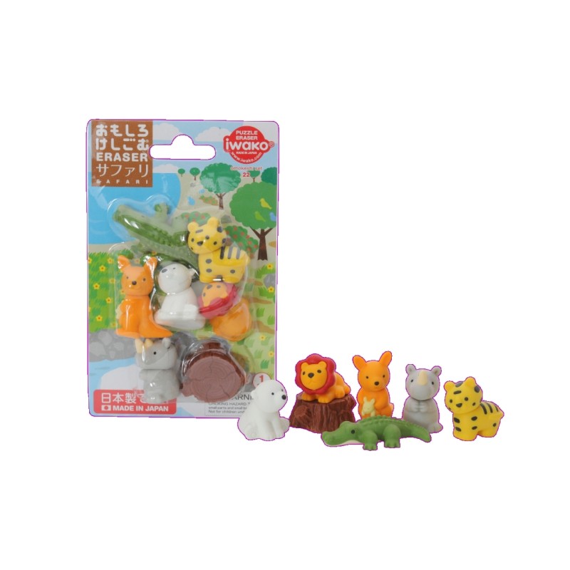 Gommes - Figurines - Safari Gommes - Figurines - Safari