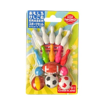 Gommes - Figurines - Sport