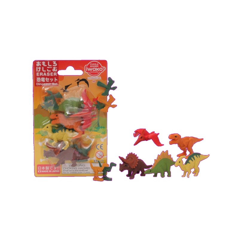 Gommes - Figurines - Dinosaures