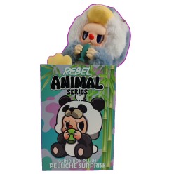 ZOO Studio - Peluche Figurine Vinyl - Porte Clés - Rebel Animals -  15 Cm